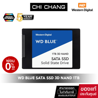 WD SSD BLUE 1TB SATA3(6GB/S) - READ 560MB/S, WRITE 530MB/S,WDS100T2B0A_5Y