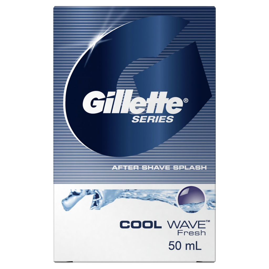 GILLETTE - After Shave Splash Arctic (50 ml.) เจลบำรุงหลังโกนหนวด ...