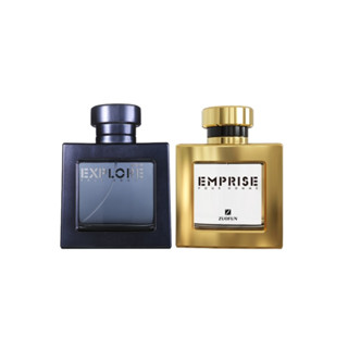 น้ำหอม Carlotta รุ่น Explore Noir 100 ML แถมฟรี น้ำหอม Carlotta รุ่น Emprise 100 ML"