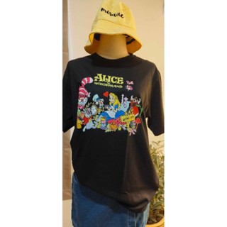 เสื้อยืดโอเวอร์ไซส์ ลายอลิซ Qotton land