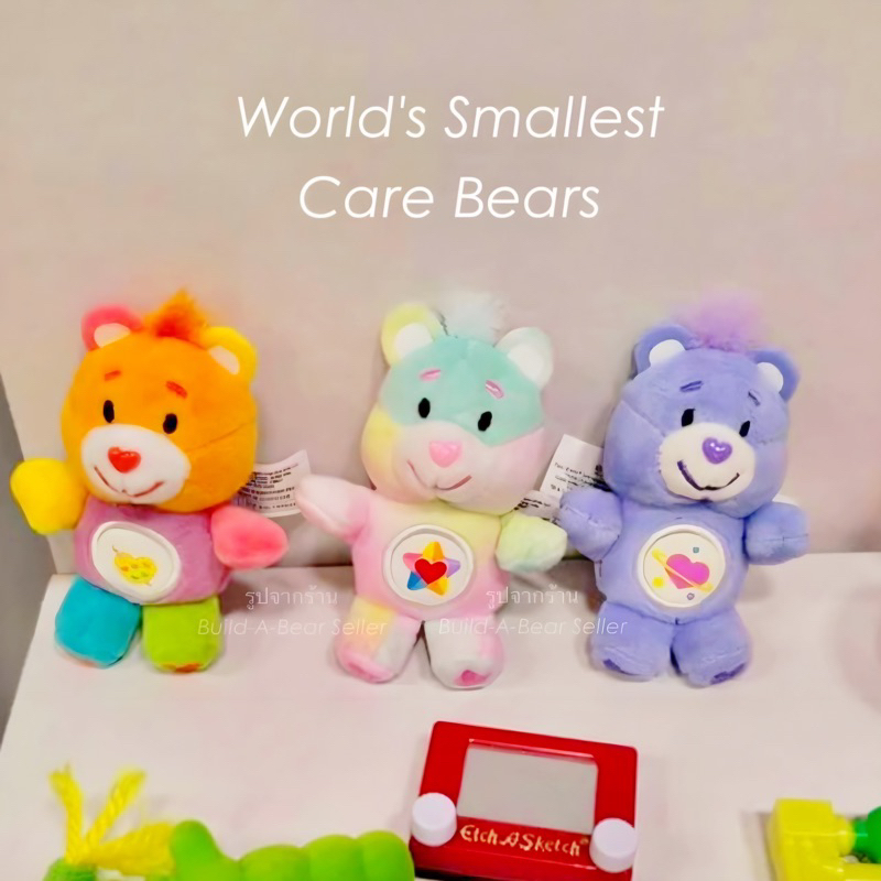usa-ตุ๊กตาแคร์แบร์-care-bears-ตัวจิ๋ว-น้องจานสี-ไซส์-8cm-world-s-smallest-care-bear-series-4-อเมริกาแท้