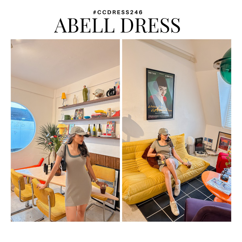 abell-dress-พร้อมส่ง-ลด20-ลดเหลือ-392-บาท-จาก-490-บาท