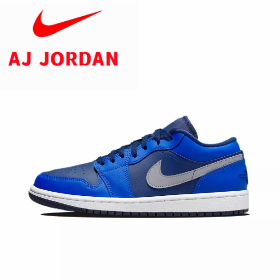 air-jordan-1-retro-low-og-mystic-navy-low-top-retro-รองเท้าบาสเก็ตบอล-womens-blue-black