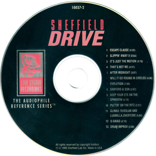 ซีดี-cd-sheffield-drive-แผ่น-usa-audiophile