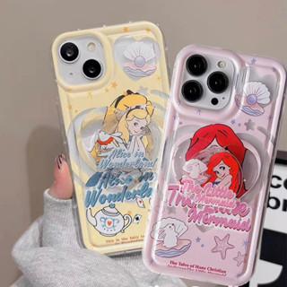 เคสใสนิ่มลายเจ้าหญิง+ป๊อปอัพ