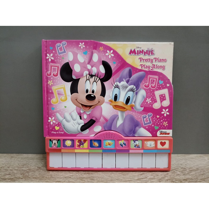 minnie-pretty-piano-play-along-หนังสือboardbookมือสอง