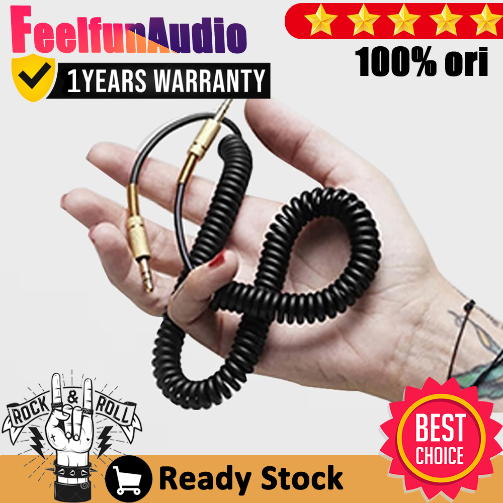 [ใส่โค้ด PADADHE99 ลดเพิ่ม 200บาท]Marshall AUX Cable 3.5mm สาย AUX