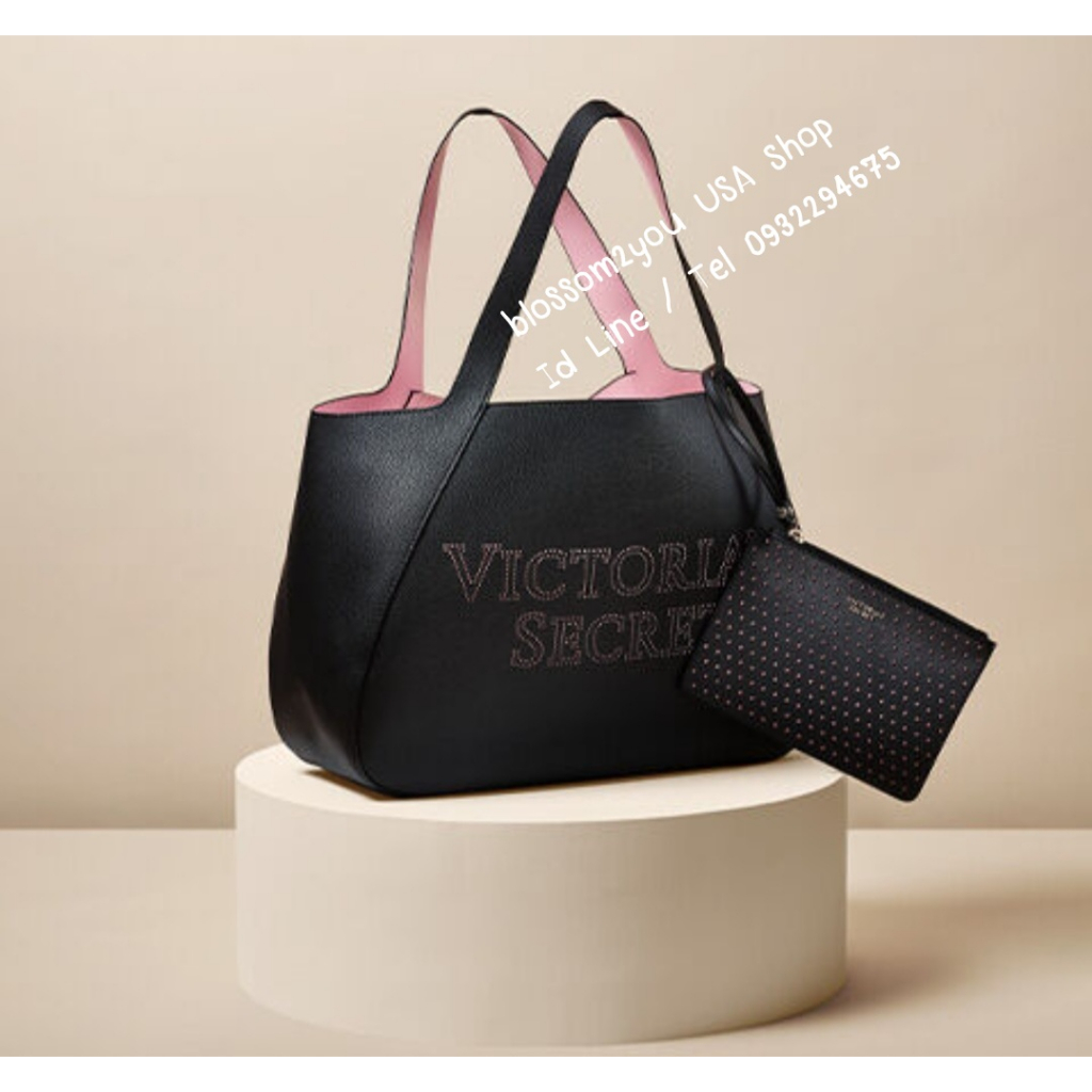 กระเป๋า-victorias-secret-รุ่น-tease-tote-bag-สวยเรียบหรูดูแพง-ใหม่แท้-100-อเมริกา