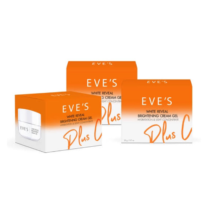 eves-white-reveal-brightening-cream-gel-plus-c-20g-อีฟส์-ไวท์-รีวีล-ไบร์ทเทนนิ่ง-ครีม-เจล-พลัส-ซี