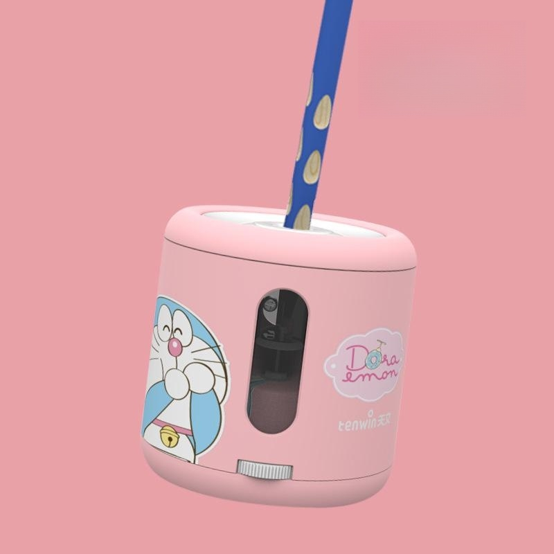 ⭐Doraemon Pencil Sharpener⭐กบเหลา เหลาดินสอ กบเหลาดินสอ อัตโนมัติ In ...