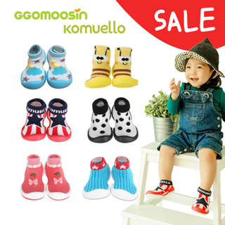 🔥SALE Ggomoosin รองเท้าถุงเท้า Size10.5 (0-7 เดือน) รองเท้าเด็กอ่อน