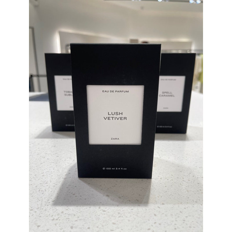 Zara Men New Collection : Tobacco Sublime, Lush Vetiver, Spell Caramel