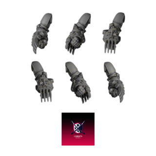 Grimdark scifi miniatures parts Power Claws Series03