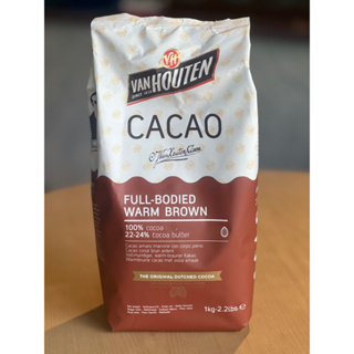 Van houten Cocoa full-bodied warm brown