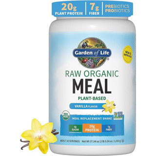 New 🇺🇸 Garden of Life, RAW Organic Meal, Organic Shake & Meal Replacement, 2.28 lbs (1,038 g)