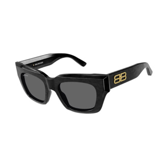 แว่นกันแดด BALENCIAGA รุ่น BB0234S 001 SIZE 51 MM. (BLACK-BLACK-GREY)