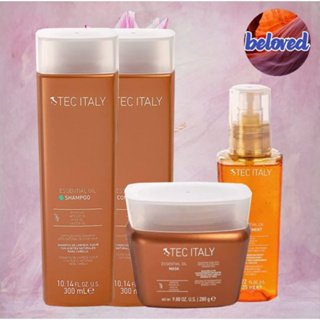 Tec Italy Essential Oil Shampoo/Conditioner/Mask/Treatment แชมพู ครีมนวด มาส์ก ทรีทเม้นท์ เพิ่มความเงางาม