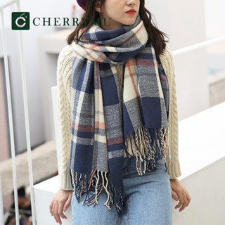 CHERRYMU รุ่น CY11 ผ้าพันคอ Maisie plaid scarf