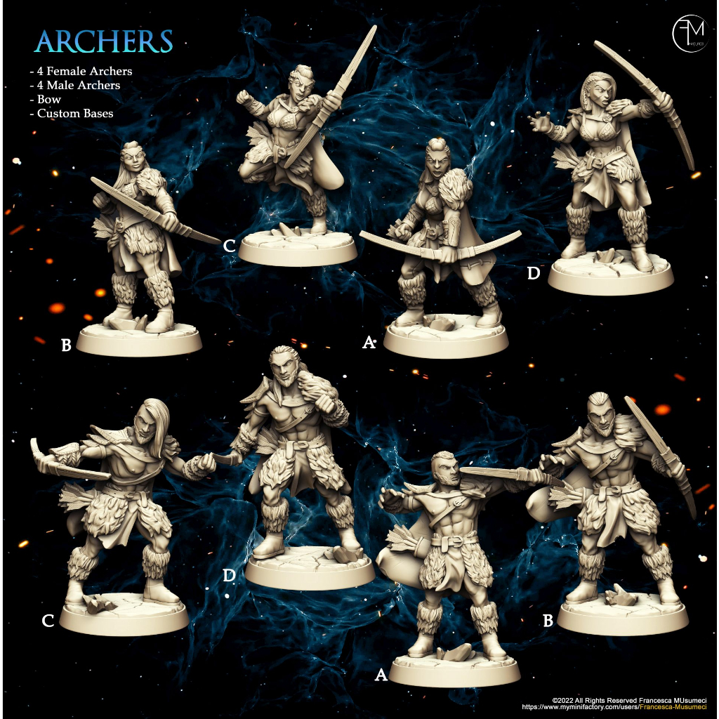 Frost Barbarian Clan for Dnd Pathfinder TRPGจัดส่งได้ใน1-3วัน | Shopee ...