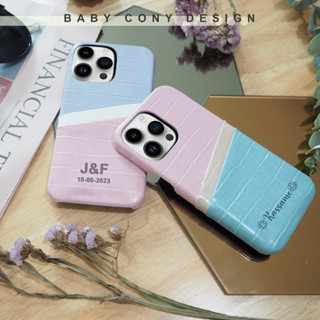 🔴Mobile Case Your Name By Baby Cony Design🔴😘เคสมือถือ มินิมอล สี Pastel