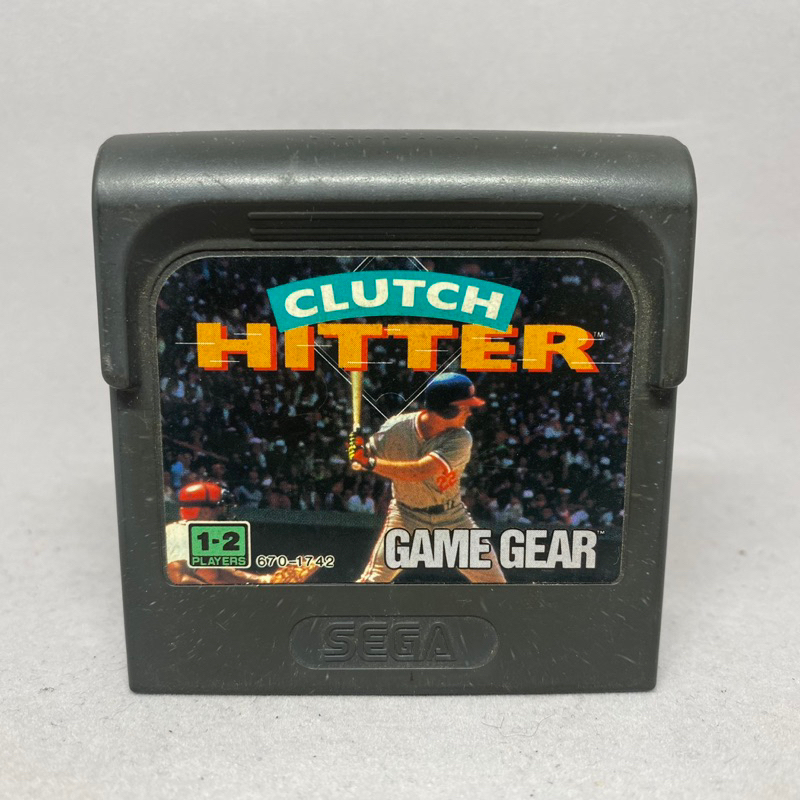 Clutch Hitter ตลับเกมเปล่า เกมส์เกียร์แท้ Sega Game Gear Original