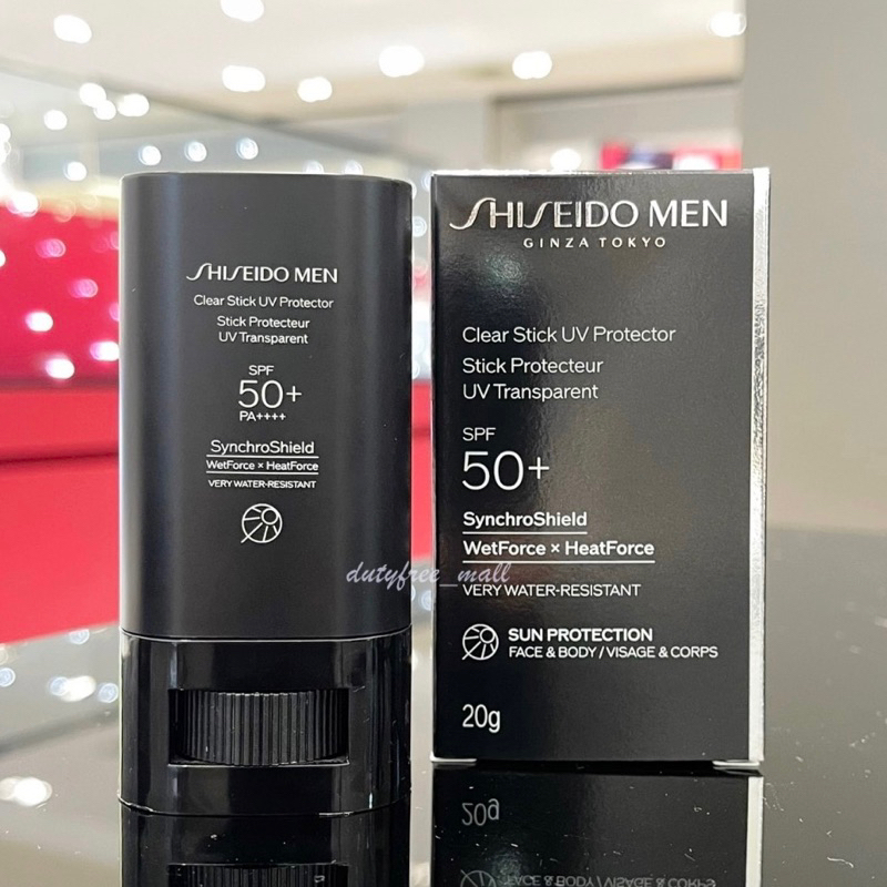 SHISEIDO Men Clear Stick UV Protector SPF50 PA++++ 20g. (ฉลากไทย) Shopee Thailand