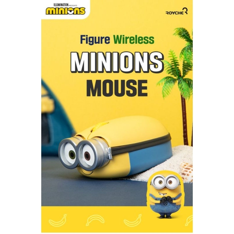 พร้อมส่ง/ของแท้•• Minions figure wireless mouse | Shopee Thailand