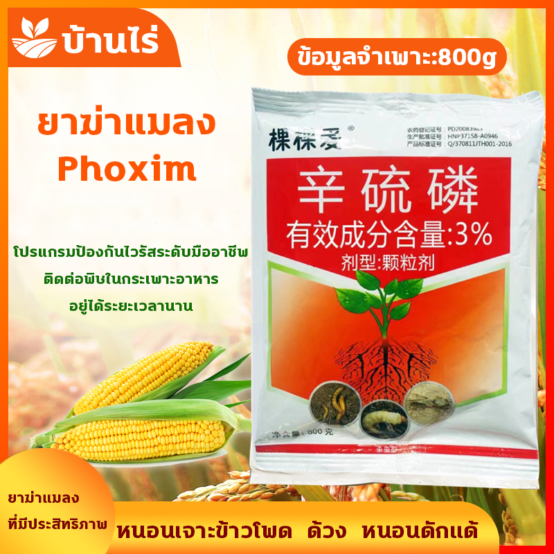 100ปีไม่มีศัตรูพืช-dt-โพธิ์ซิม-3-ยากำจัดแมลง-ยาฆ่าแมลง-ยาฆ่าหนอน-800g-ซึ่งสามารถฆ่าศัตรูพืชทั่วไปในข้าวโพด