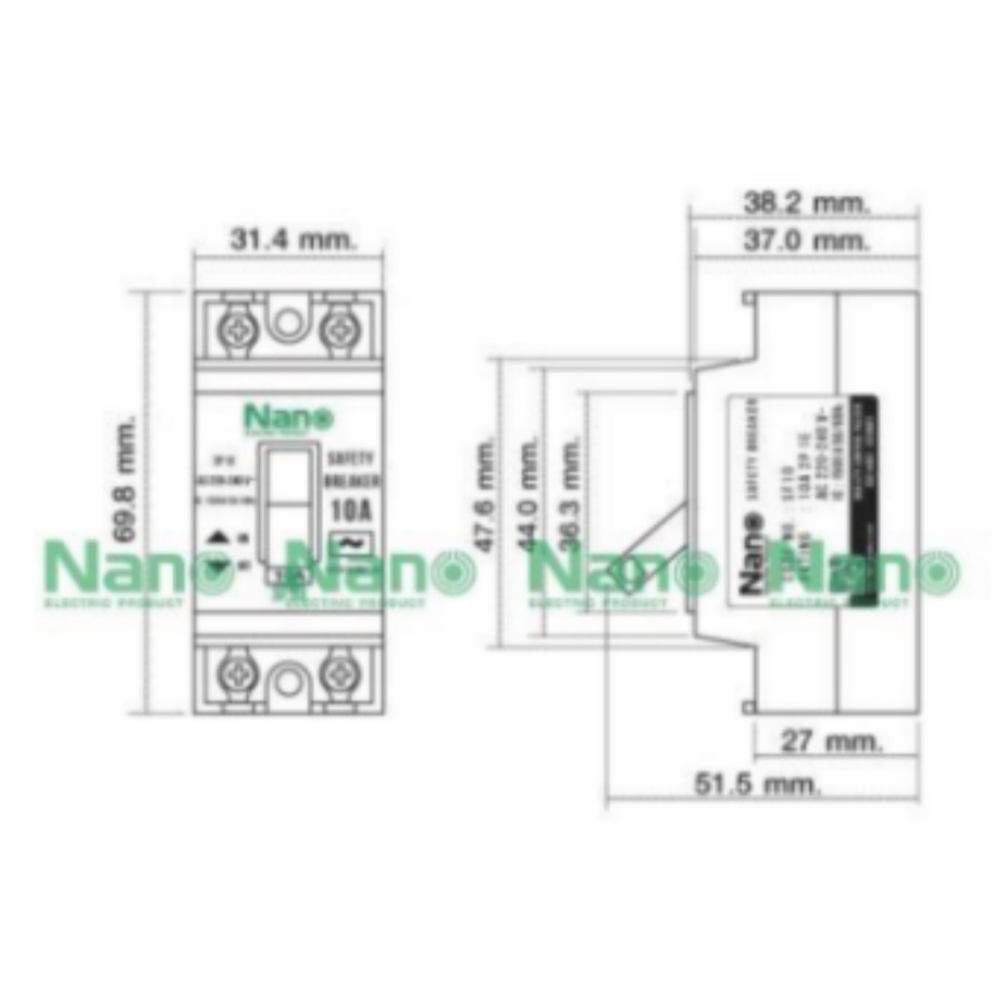 nano-เซฟตี้เบรกเกอร์-แบบไม่มีไฟสัญญาณ-และ-มีไฟสัญญาณ-รุ่น-sf-และ-sfl