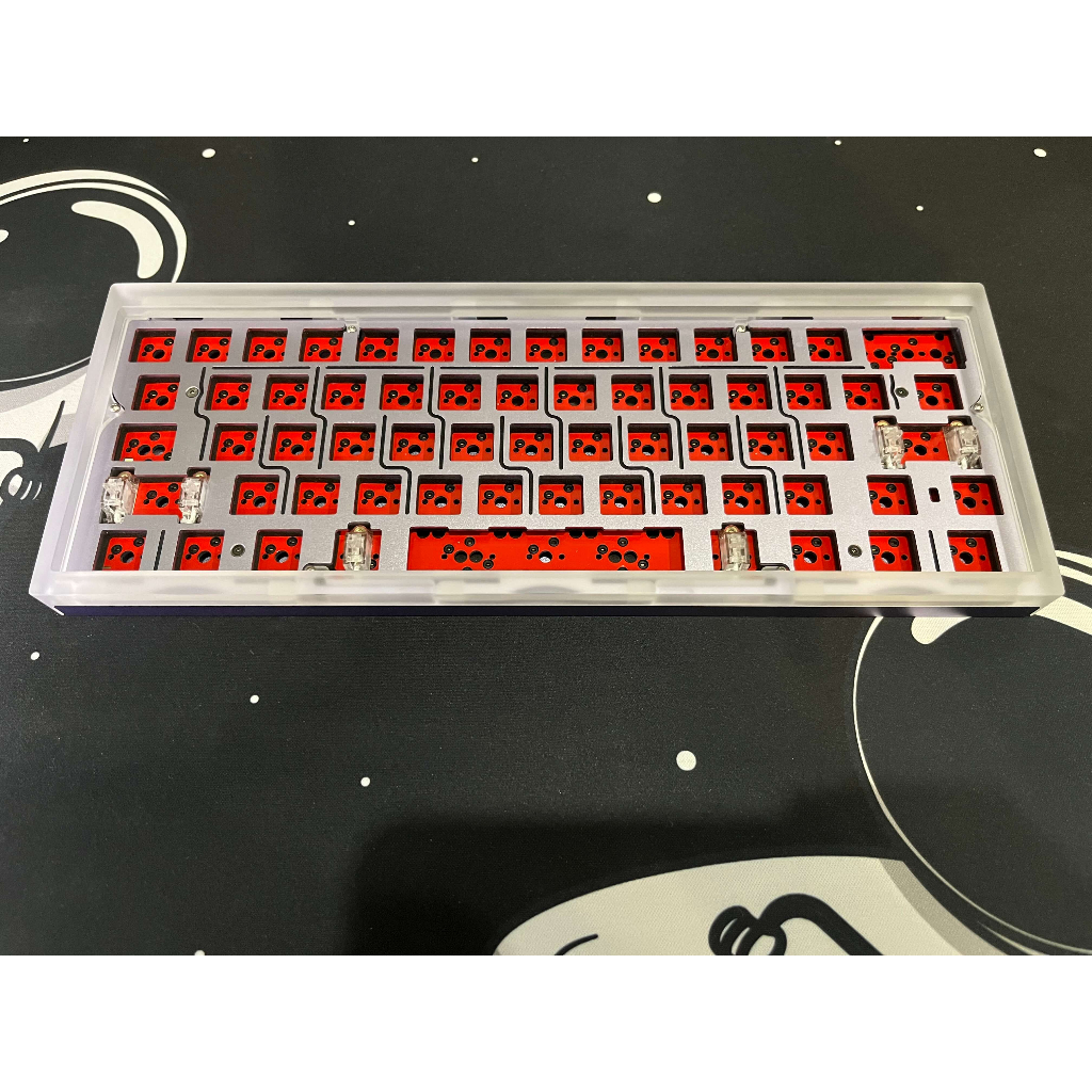 คีย์บอร์ด QK60 R1 (Hot-swap) Mechanical Keyboard Barebones | Shopee ...