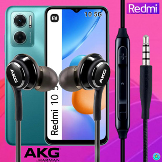 หูฟัง สมอลทอล์ค Redmi AUX In-Ear เรดมี่ อินเอียร์ เสียงดี เบสหนัก สายผ้าถักทนทาน เล่น-หยุดเพลง-เพิ่ม-ลดระดับเสียง 10 5G