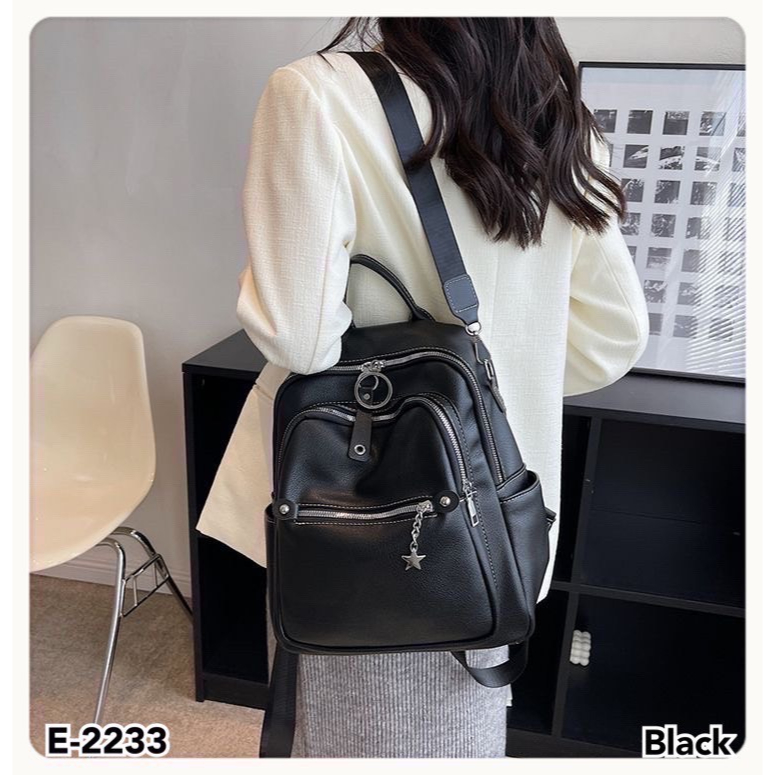 e-2233กระเป๋าเป้แฟชั่นเกาหลี