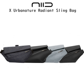 NIID X Urbanature Radiant Sling Bag กระเป๋าสะพายข้างเกรดพรีเมี่ยม สำหรับ iPad Pro 11 Inch กล้องคอมแพ็ค อื่นๆ