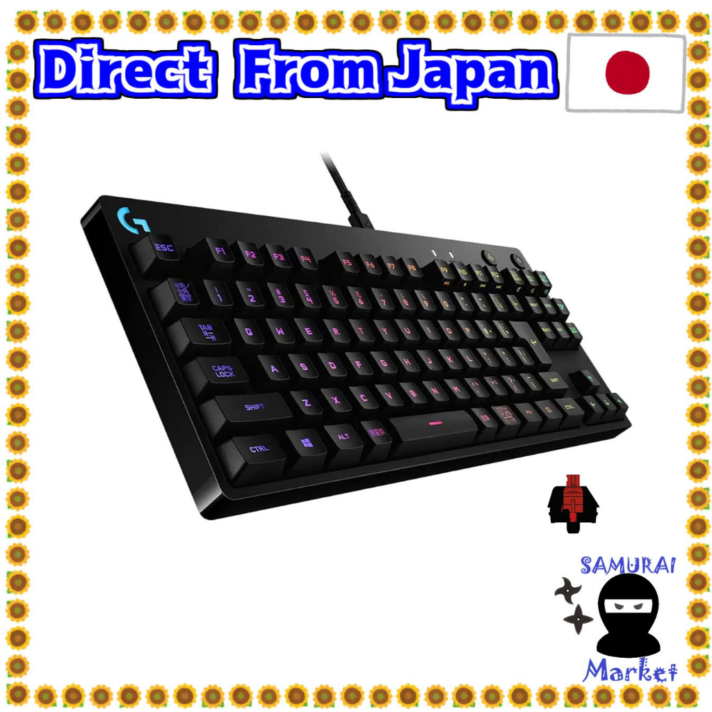 【Direct From Japan】 LOGICOOL G PRO Gaming Keyboard Tenkyless GX Switch