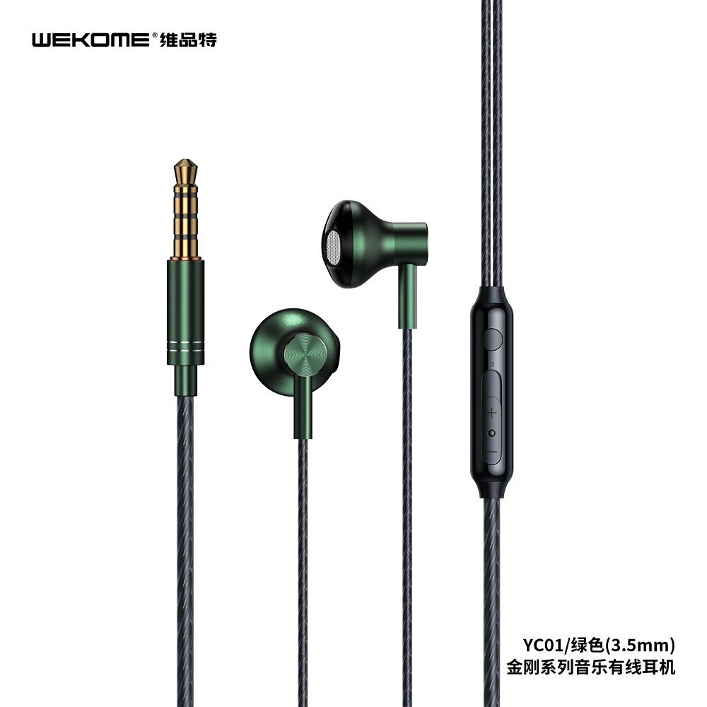 wekome-รุ่น-yc01-หูฟังอินเอียร์คุณภาพสูง-wired-earphone-แจ๊ค3-5mm-เสียงดี-พร้อมส่ง-280366