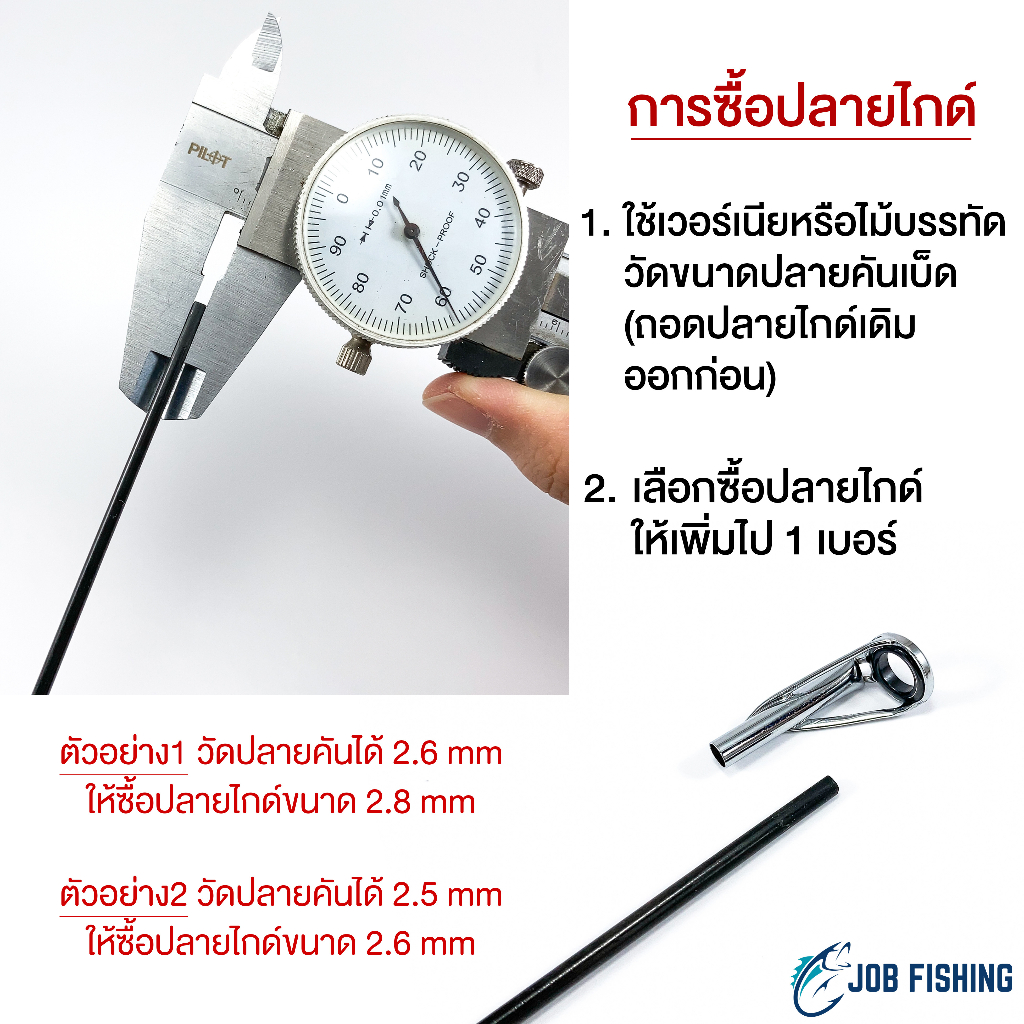 ปลายไกด์คันเบ็ด-tip-top-guides-รู-2-0-2-8mm-วงในไกด์-5-ใส่คันตีเหยื่อปลอม-ปลายไกด์-ไกด์คันเบ็ด-ซ่อมคันเบ็ด