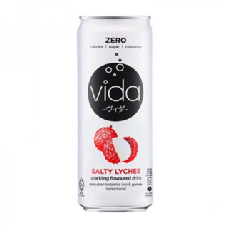 Vida zero นํ้าผลไม้โซดา  Salty Lychee/ Original Citrus/ Lemon/ Minty Lime/ sakura จากมาเลเซีย แท้ 100%แล้ว