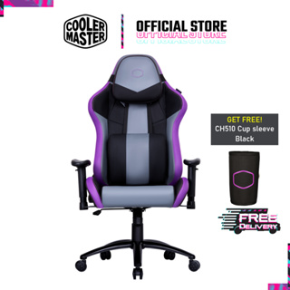 [แถม Cup Sleeve] Cooler Master Gaming Chair Caliber R3 Purple (CMI-GCR3-PR) เก้าอี้เล่นเกม, เก้าอี้เกมมิ่ง