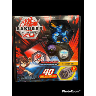 (แท้original) BAKUGAN BATTLE PLANET RESURGENCE STARTER  SET AQUOS PYRAVIAN