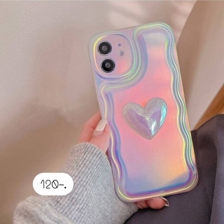 🤍เคสหัวโฮโลแกรมนูน Hologram Case เคสโฮโลแกรม