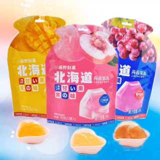 เยลลี่ญี่ปุ่น เยลลี่บุกรสผลไม้ Jellyเยลลี่นำเข้าจากญี่ปุ่น องุ่น พีช มะม่วง 3 แบบ 192 กรัม  *สินค้าพร้อมส่งในไทย🇹🇭