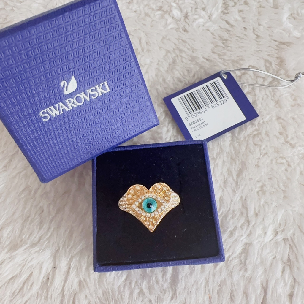 แหวนswarovski-women-stainless-steel-ring-5482532-gold