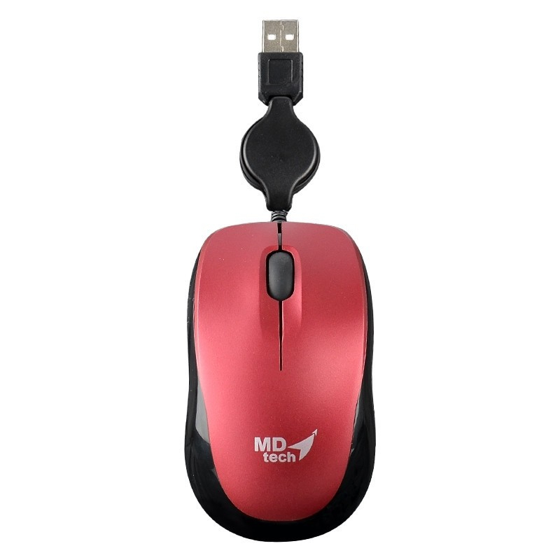เม้าท์แบบเก็บสายได้-usb-mouse-optical-lx-19-สีแดง-md-tech-ออกใบกำกับได้