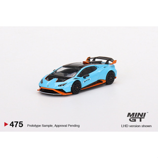 Mini GT No. 475 Lamborghini Huracán STO Blu Laufey