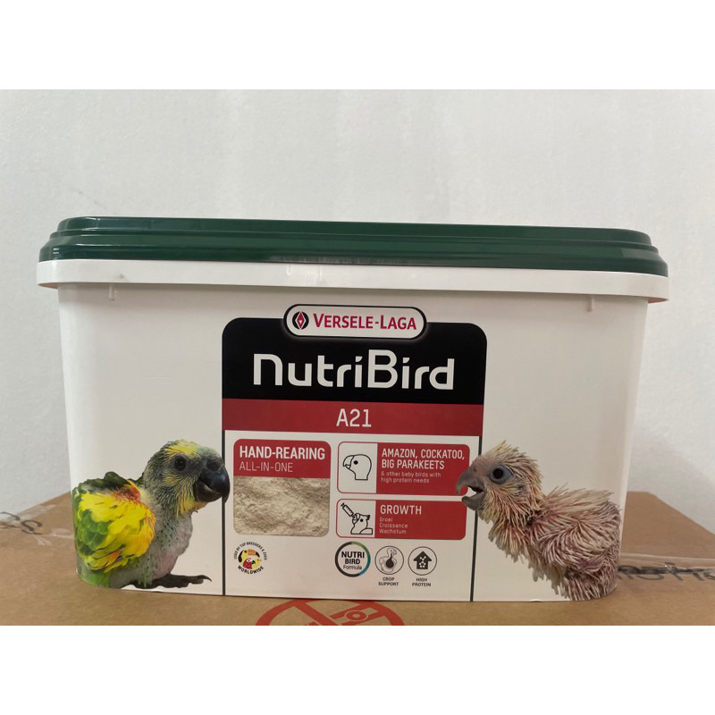 Nutribird A21 3kg ลูกป้อนสูตรนกทั่วไป ex 8/2023 Shopee Thailand