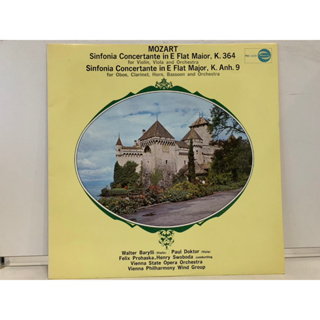 1LP Vinyl Records แผ่นเสียงไวนิล MOZART SINFONIA CONCERTANTE K.364 &amp; K.ANH.9 (J2B103)