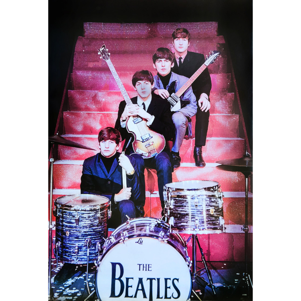 โปสเตอร์-รูปถ่าย-วง-ดนตรี-4เต่าทอง-the-beatles-1960-70-poster-24-x35-inch-british-pop-rock-music-photo-vintage-v20