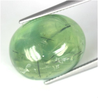 พลอยหลังเบี้ยพรีไนท์ (Prehnite) นน24.02กะรัต