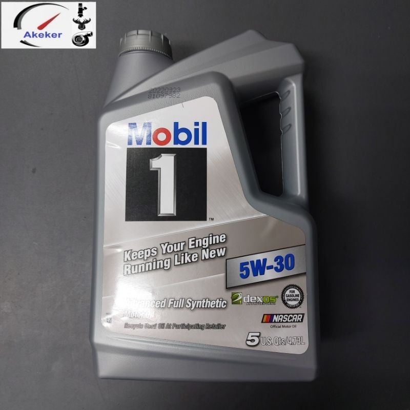 mobil1-5w-30-advanced-full-synthetic-motor-oil-5-liter-น้ำมันเครื่อง-โมบิลวัน