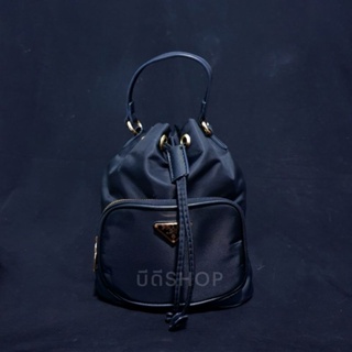 กระเป๋า PRADAA DUET RE-NYLON SHOULDER BAG - BLACK